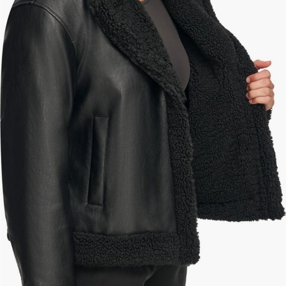 Levi’s Faux Leather Jacket - Picture 5 of 13